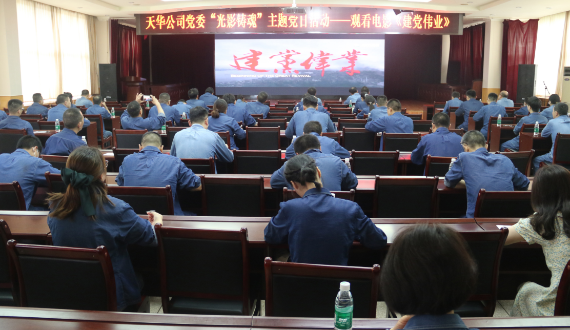 公司开展“光影铸魂”主题党日运动