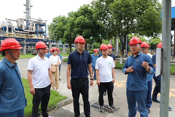 省应急厅到公司督导大运会时代清静事情
