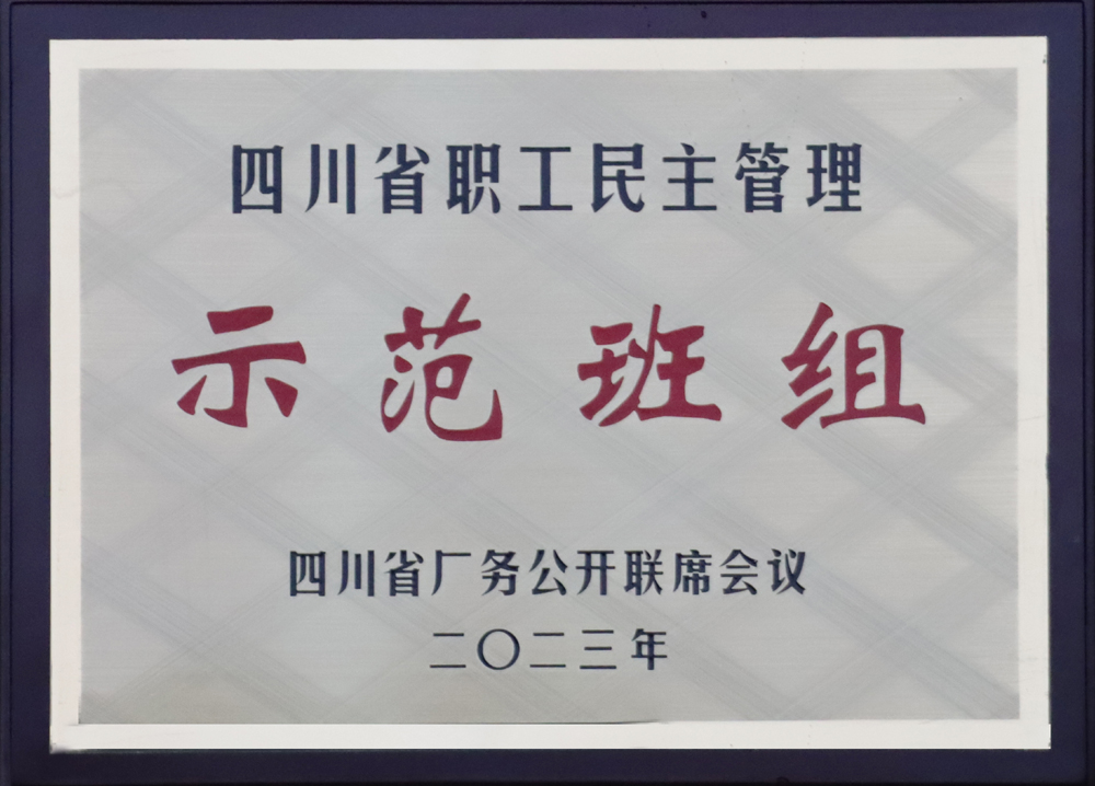 集团电气维保车间一班获评省职工民主治理树模班组