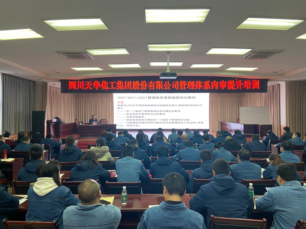 集团开展治理系统意识提升暨内审培训
